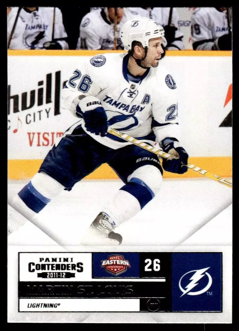 2011-12 Panini Contenders #26 Martin St. Louis