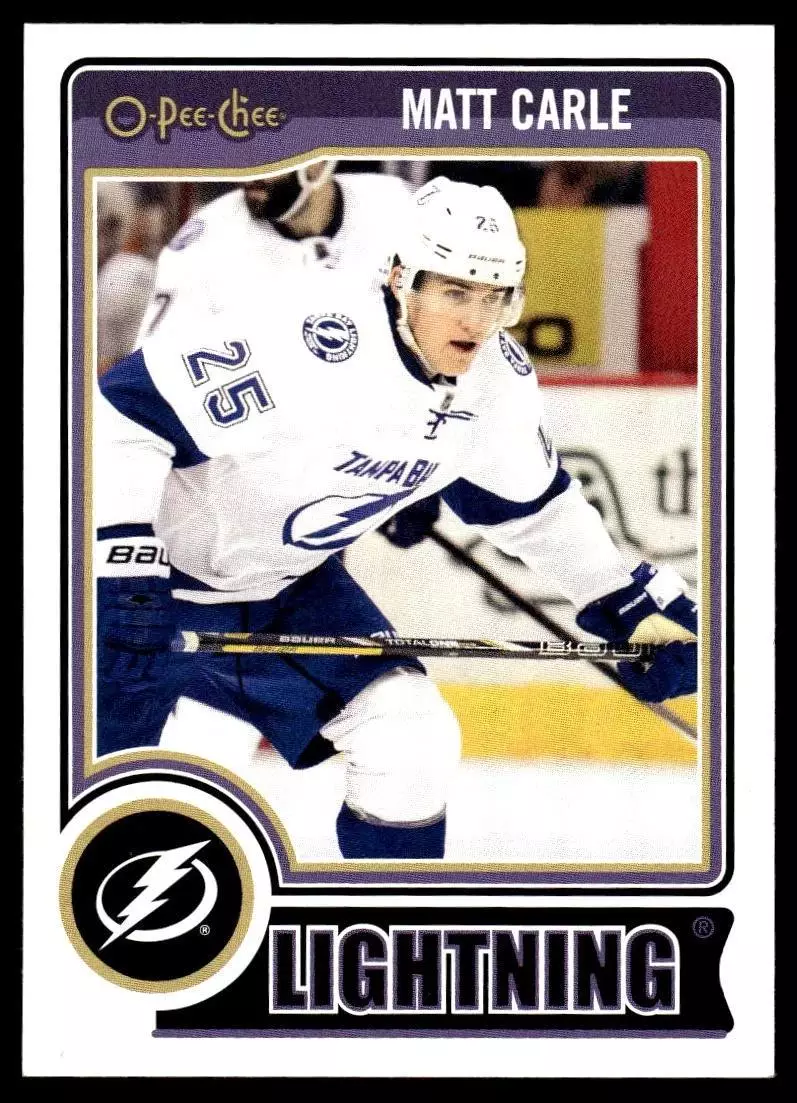 2014-15 O-Pee-Chee Black Rainbow #444 Matt Carle