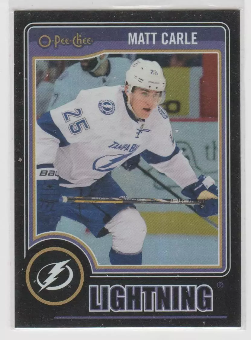 2014-15 O-Pee-Chee Black Rainbow #444 Matt Carle 76\100