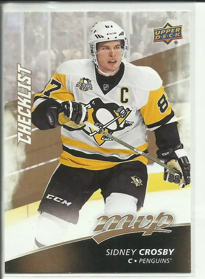 2017-18 Upper Deck MVP #200 Sidney Crosby