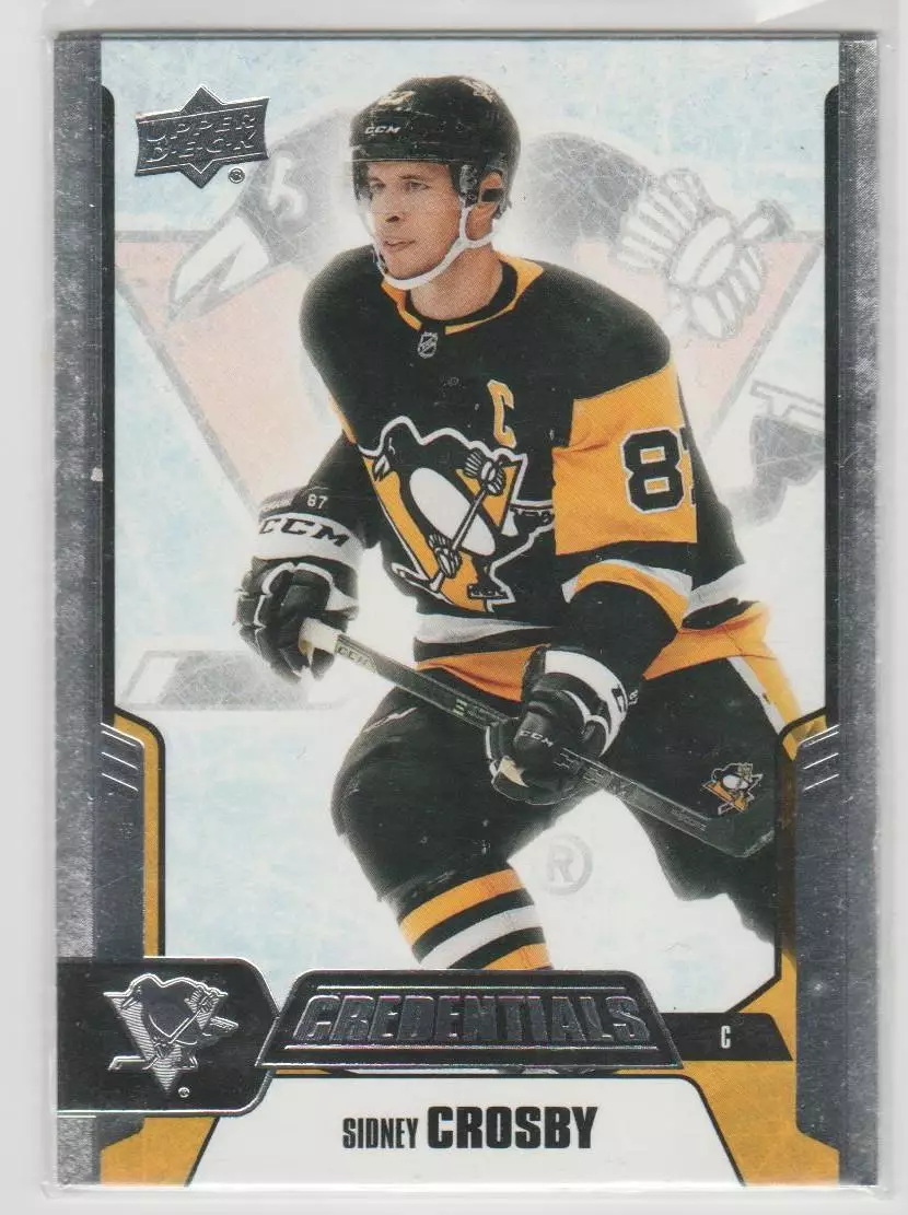 2019-20 Upper Deck Credentials #50 Sidney Crosby