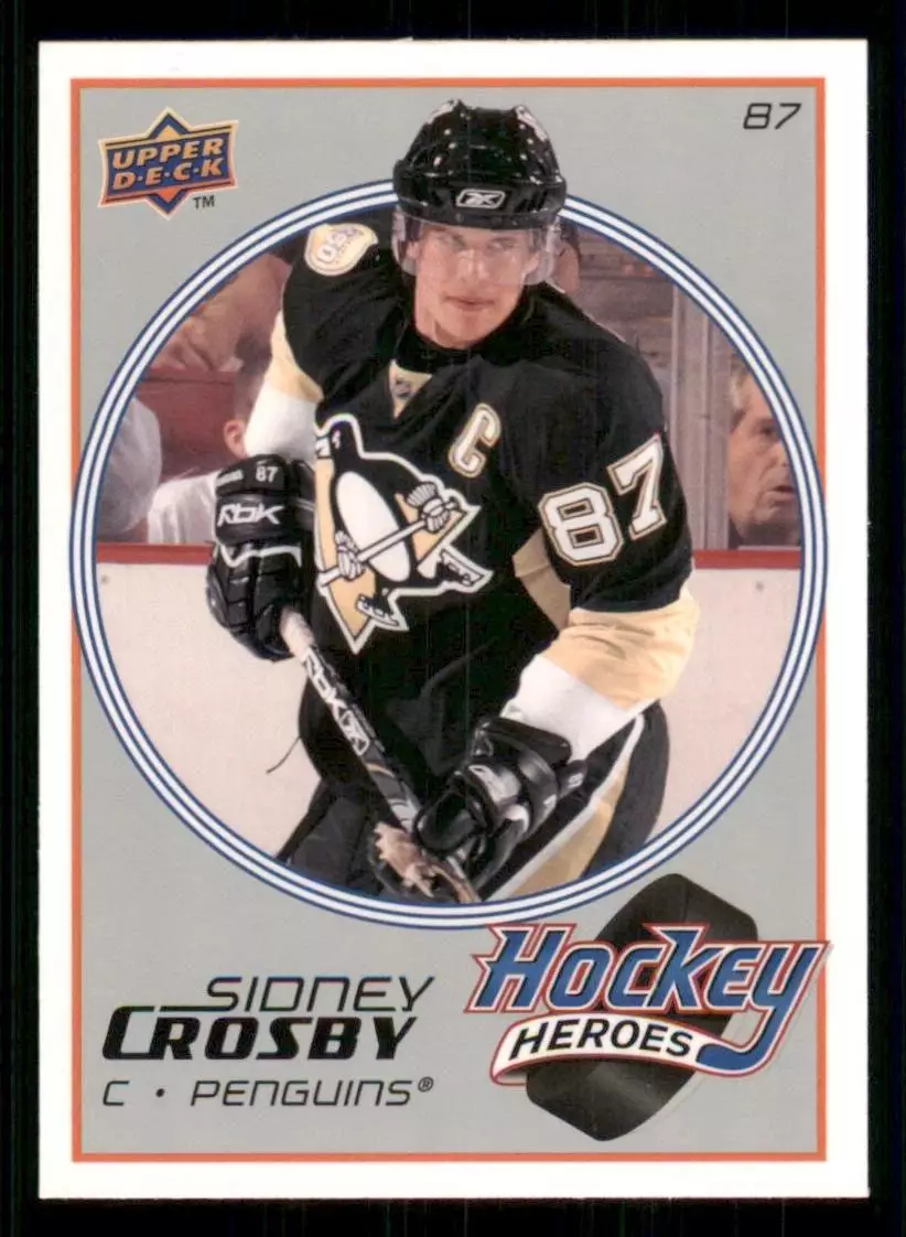 2008-09 Upper Deck Hockey Heroes Sidney Crosby #HH4 Sidney Crosby