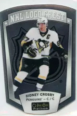 2016-17 O-Pee-Chee Platinum NHL Logo Crest Die Cuts #NHLLD10 Sidney Crosby