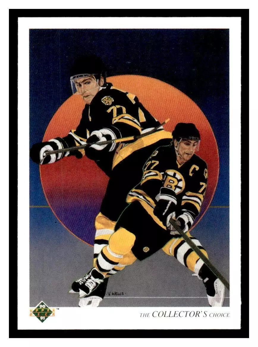 1990-91 Upper Deck #320 Ray Bourque TC