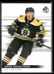 2019-20 SP Authentic #30 Brad Marchand