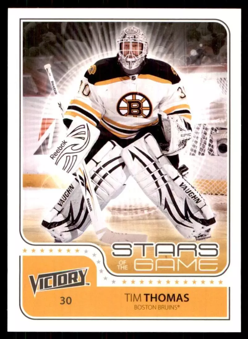 2011-12 Upper Deck Victory Stars of the Game #SOGTT Tim Thomas