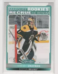 2021-22 O-Pee-Chee #525 Jeremy Swayman RC