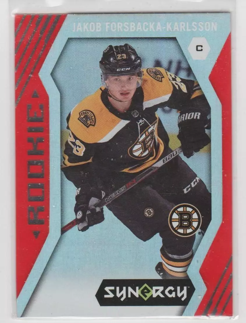 2017-18 Synergy Red #63 Jakob Forsbacka-Karlsson