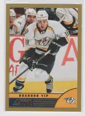 2013-14 Score Gold #285 Brandon Yip