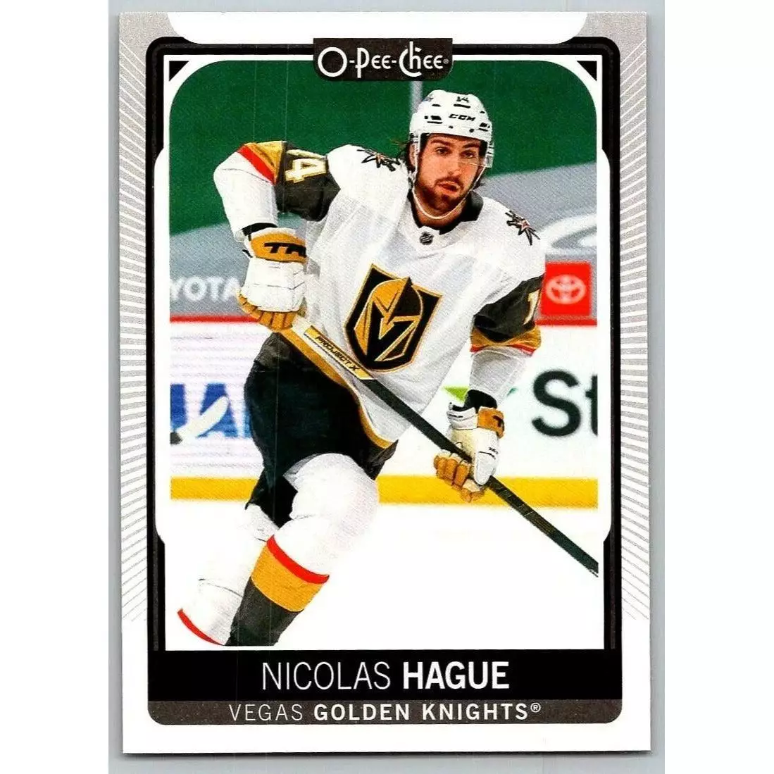 2021-22 O-Pee-Chee #397 Nicolas Hague