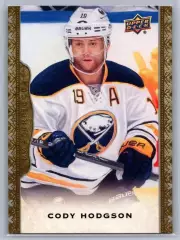 2014-15 UD Masterpieces #4 Cody Hodgson