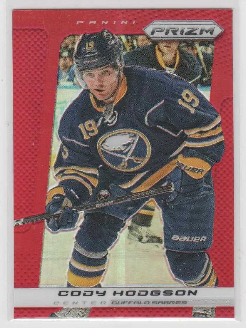 2013-14 Panini Prizm Prizms Red #10 Cody Hodgson