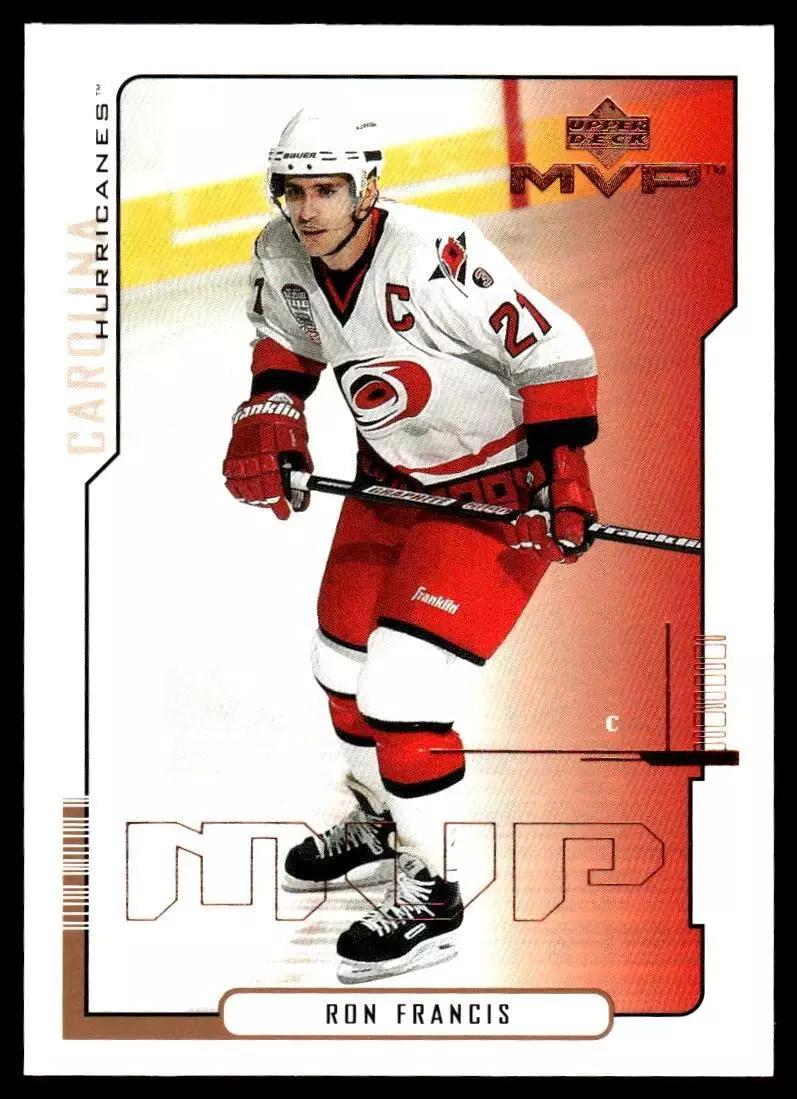 2000-01 Upper Deck MVP #39 Ron Francis
