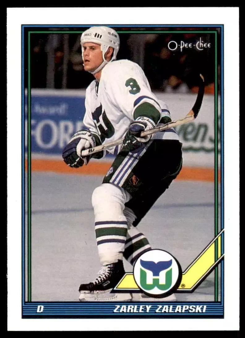 1991-92 O-Pee-Chee #344 Zarley Zalapski