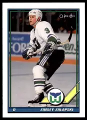 1991-92 O-Pee-Chee #344 Zarley Zalapski