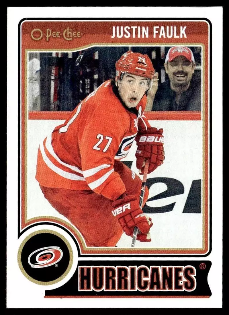2014-15 O-Pee-Chee #100 Justin Faulk