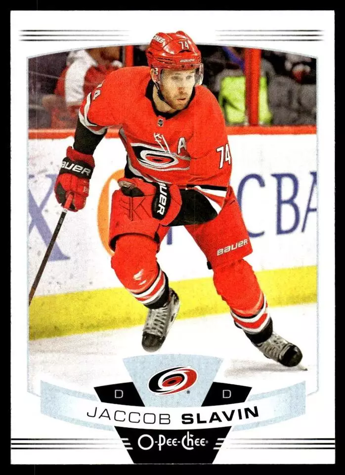 2019-20 O-Pee-Chee #90 Jaccob Slavin
