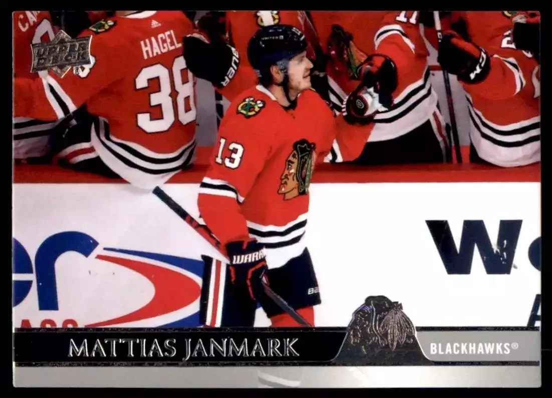 2020-21 Upper Deck #526 Mattias Janmark