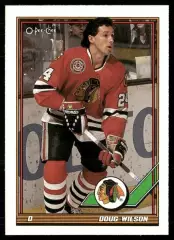 1991-92 O-Pee-Chee #49 Doug Wilson