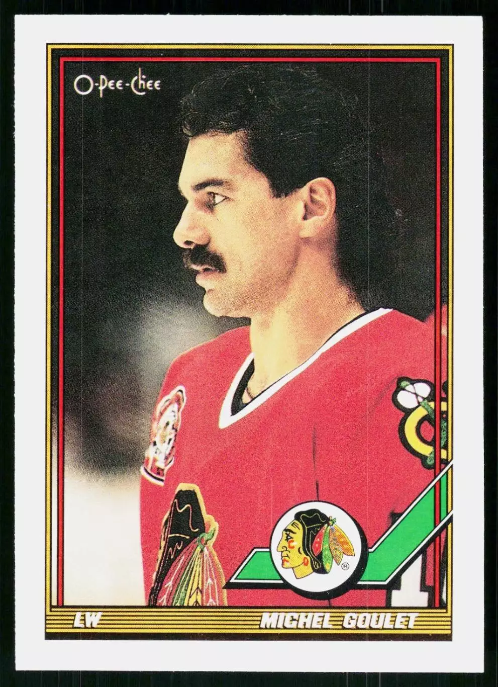 1991-92 O-Pee-Chee #336 Michel Goulet