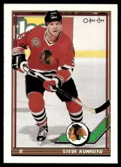 1991-92 O-Pee-Chee #366 Steve Konroyd