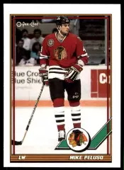 1991-92 O-Pee-Chee #293 Mike Peluso