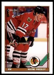 1991-92 O-Pee-Chee #385 Wayne Presley