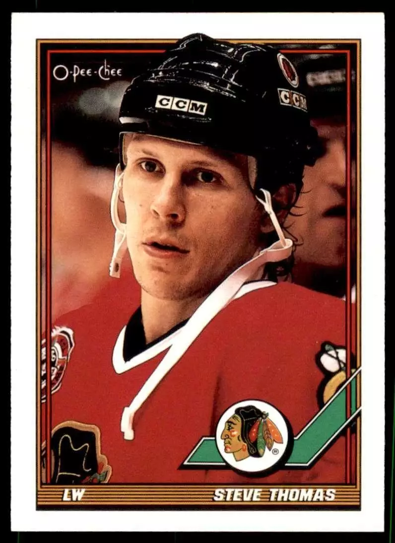 1991-92 O-Pee-Chee #210 Steve Thomas