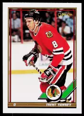 1991-92 O-Pee-Chee #255 Trent Yawney