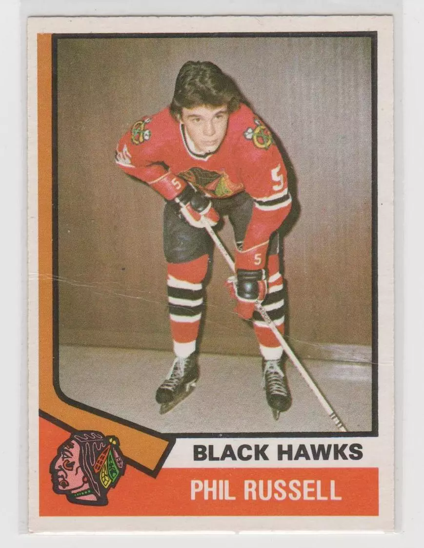 1974-75 O-Pee-Chee #226 Phil Russell