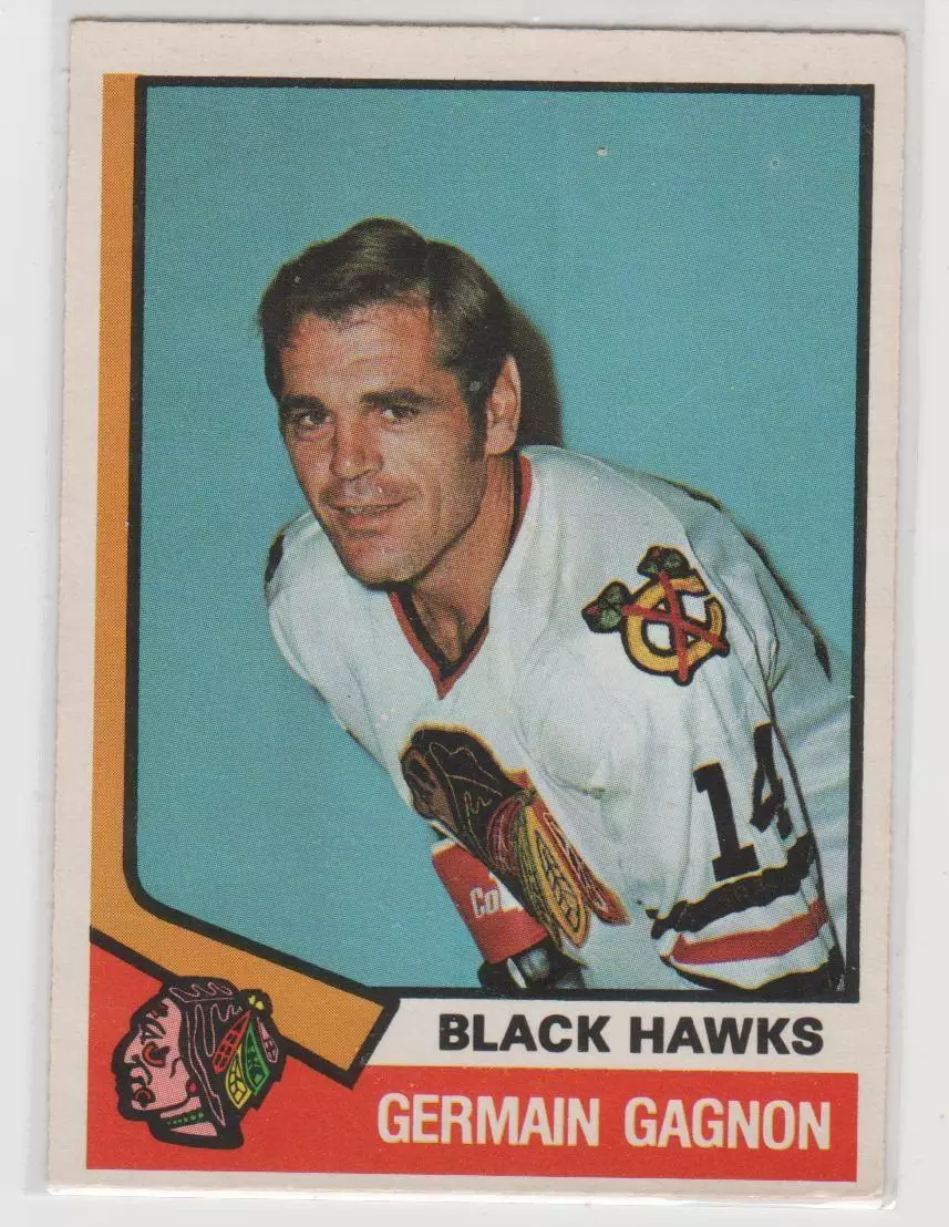 1974-75 O-Pee-Chee #344 Germaine Gagnon