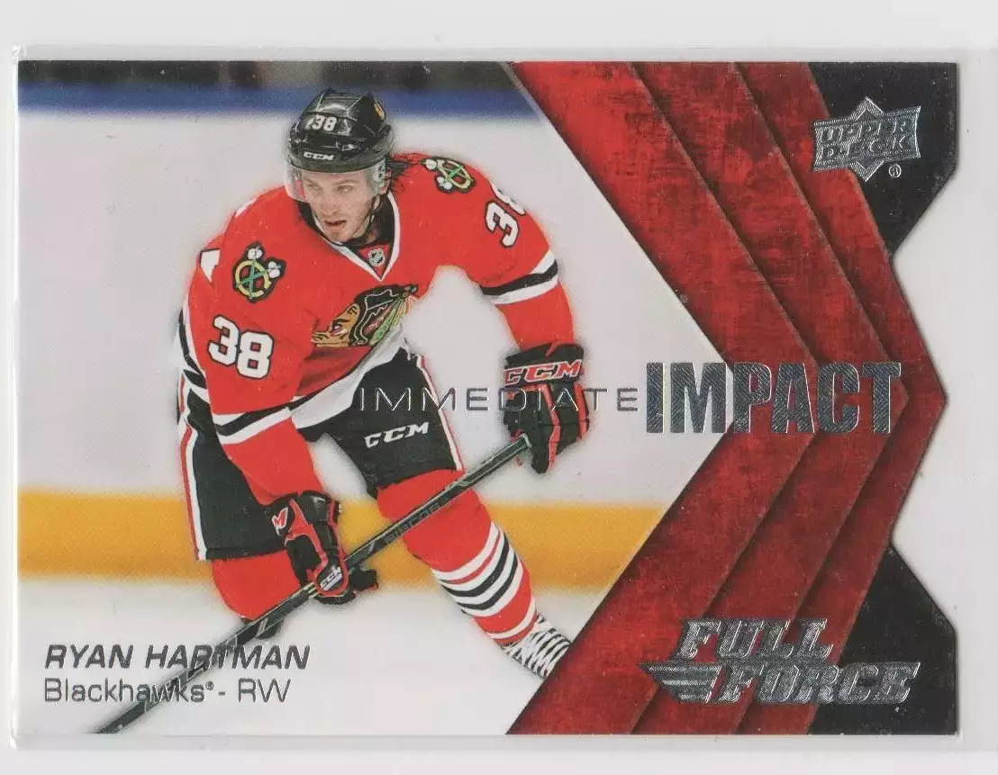 2015-16 Upper Deck Full Force Immediate Impacts #IIRH Ryan Hartman