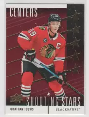 2019-20 Upper Deck Shooting Stars Centers Red #SSC4 Jonathan Toews