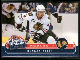 2008-09 Upper Deck MVP Winter Classic #WC14 Duncan Keith