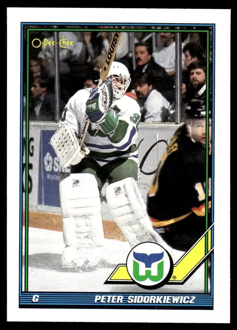 1991-92 O-Pee-Chee #296 Peter Sidorkiewicz