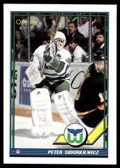 1991-92 O-Pee-Chee #296 Peter Sidorkiewicz
