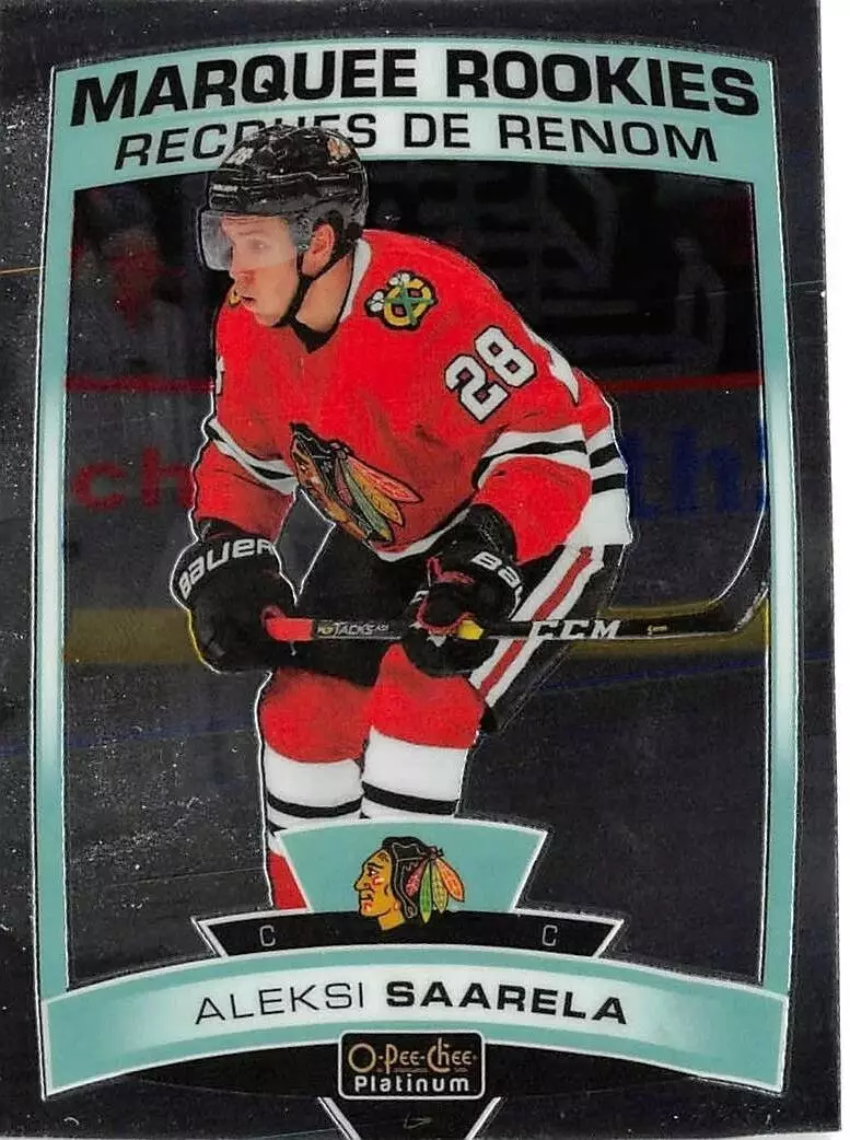 2019-20 O-Pee-Chee Platinum #162 Aleksi Saarela RC