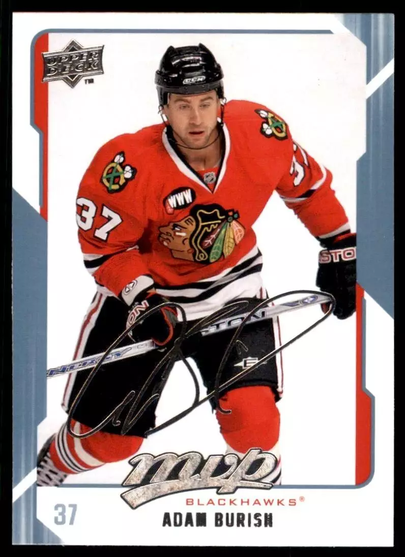 2008-09 Upper Deck MVP #64 Adam Burish