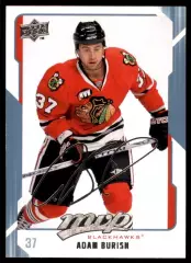 2008-09 Upper Deck MVP #64 Adam Burish
