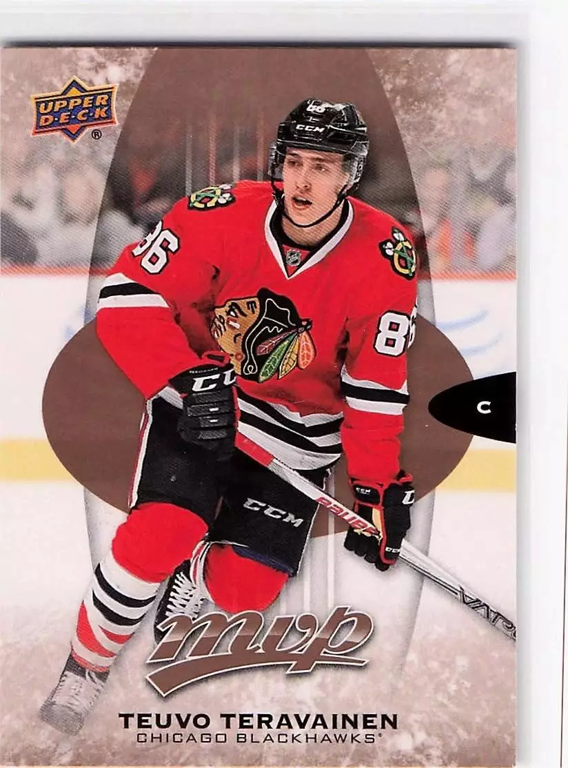 2016-17 Upper Deck MVP #30 Teuvo Teravainen