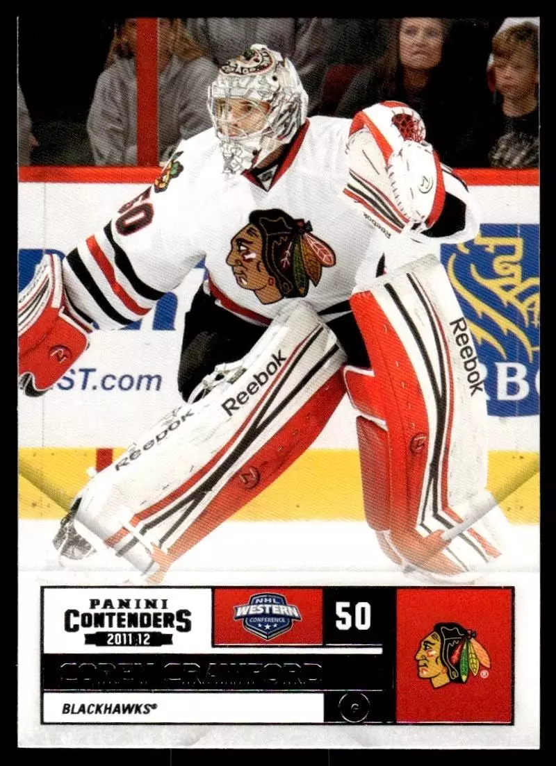 2011-12 Panini Contenders #50 Corey Crawford