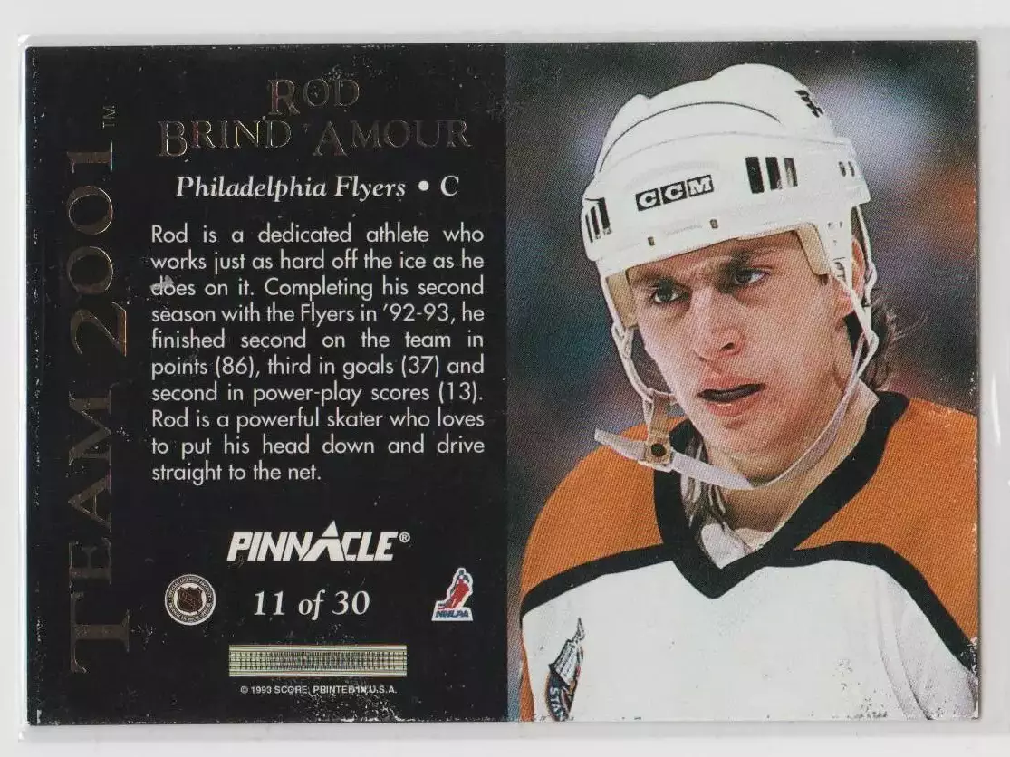 1993-94 Pinnacle Team 2001 #11 Rod Brind'Amour 1