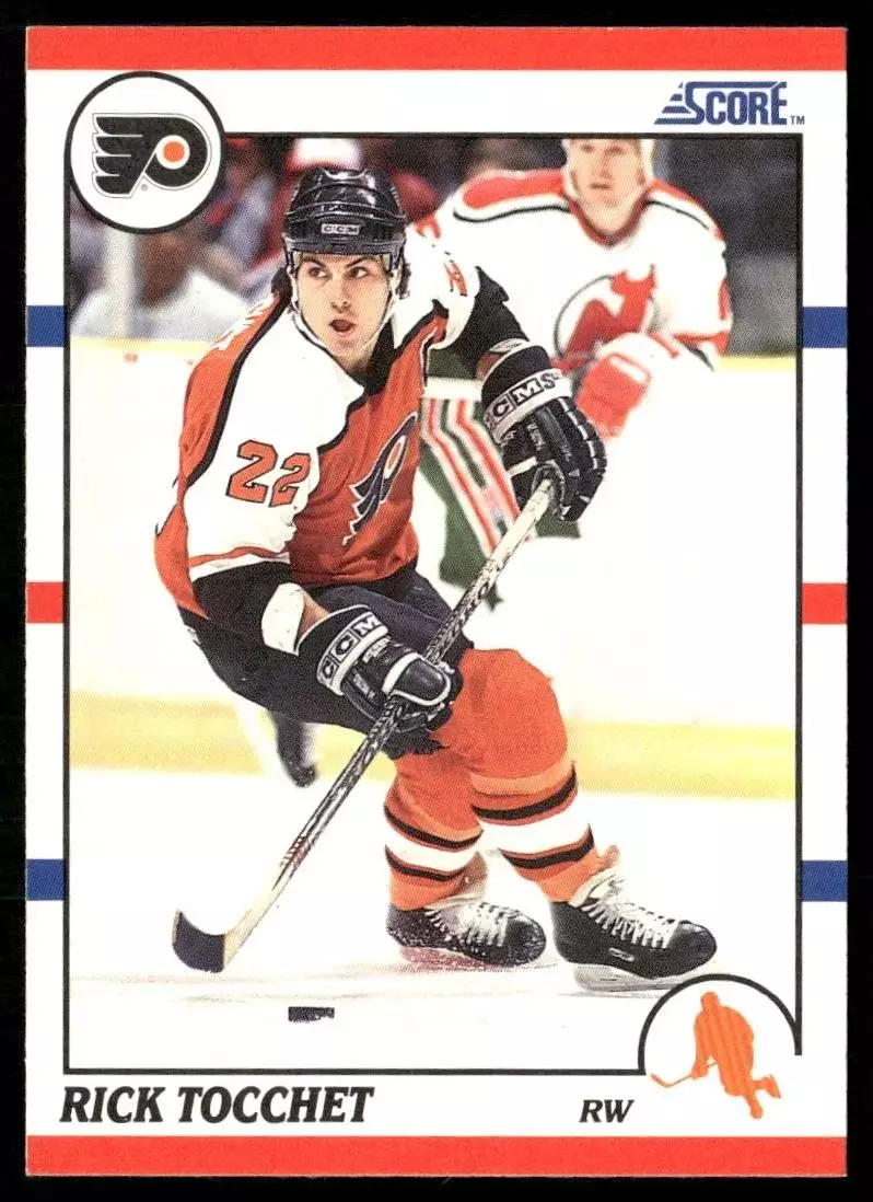 1990-91 Score #80 Rick Tocchet