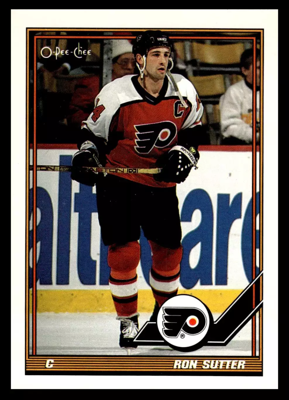 1991-92 O-Pee-Chee #232 Ron Sutter