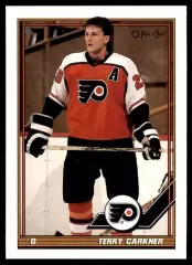 1991-92 O-Pee-Chee #291 Terry Carkner
