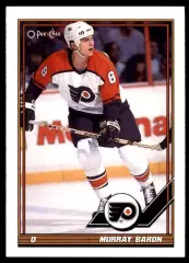 1991-92 O-Pee-Chee #373 Murray Baron