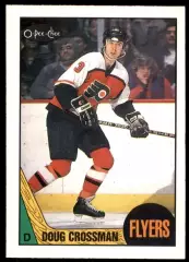 1987-88 O-Pee-Chee #182 Doug Crossman
