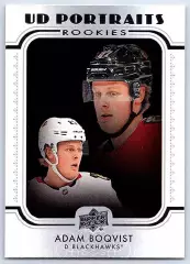2019-20 Upper Deck UD Portraits #P73 Adam Boqvist