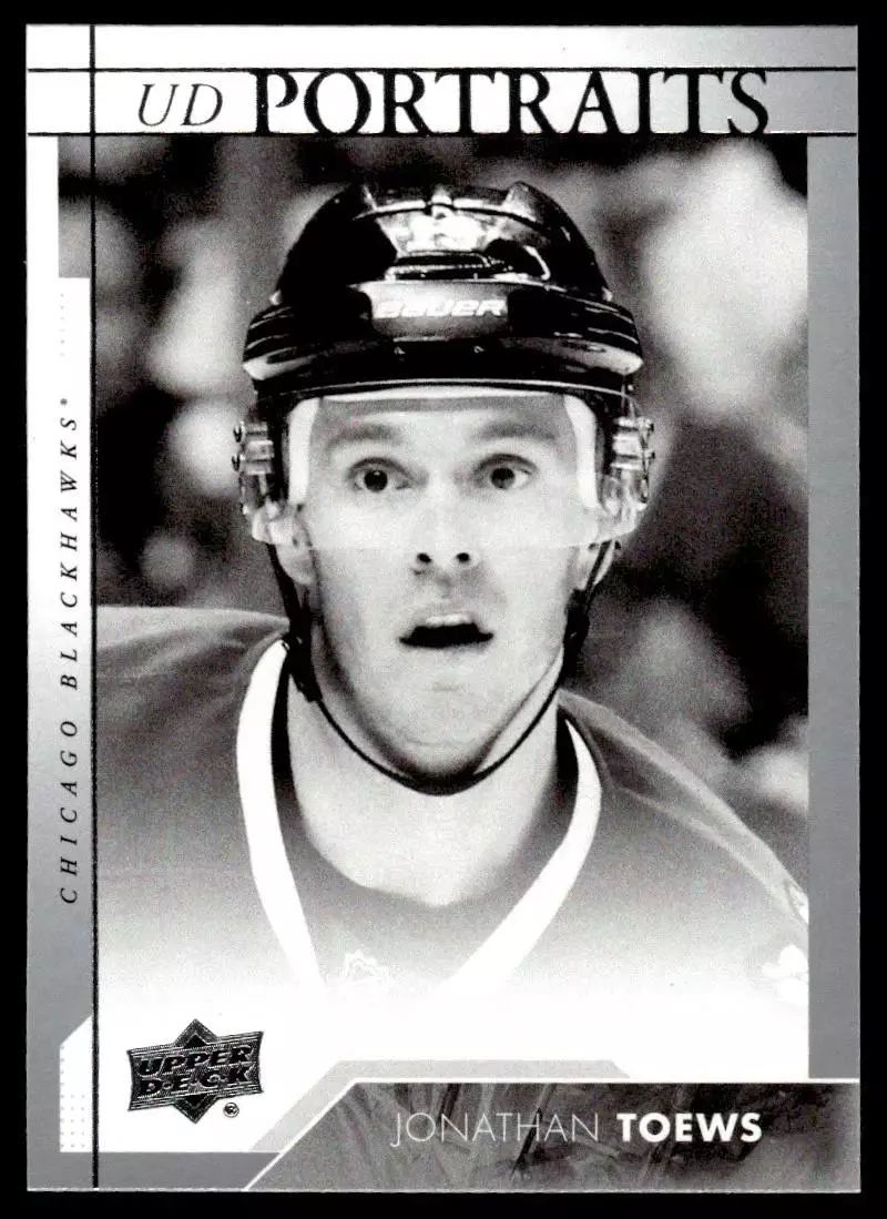 2017-18 Upper Deck UD Portraits #P44 Jonathan Toews