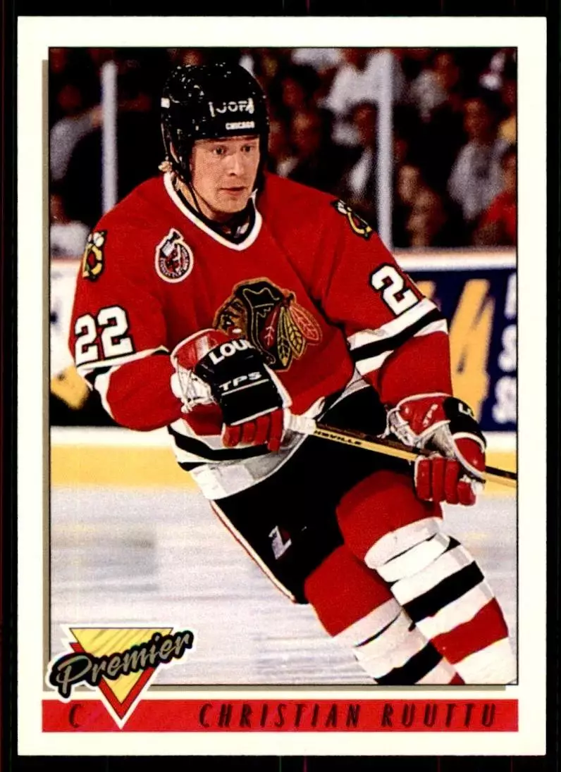 1993-94 OPC Premier #355 Christian Ruuttu